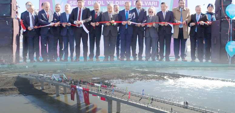 Yeni Melet Köprüsü açıldı